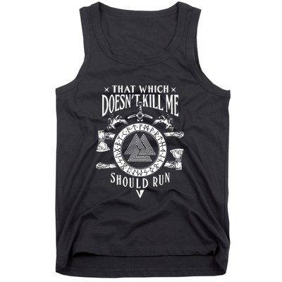 Viking That Which Does Not Kill Me Norse Nordic Tank Top