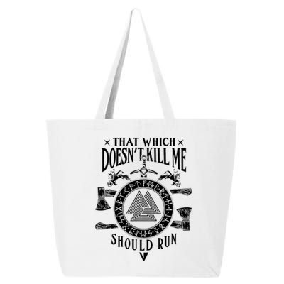 Viking That Which Does Not Kill Me Norse Nordic 25L Jumbo Tote