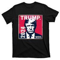 Vintage Trump Won 2024 47th President Inauguration Party T-Shirt