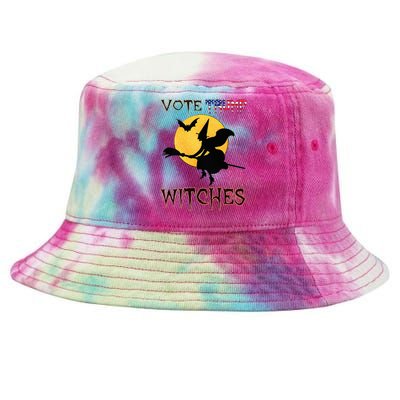 Vote Trump Witches Halloween Tie-Dyed Bucket Hat