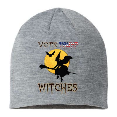 Vote Trump Witches Halloween Sustainable Beanie