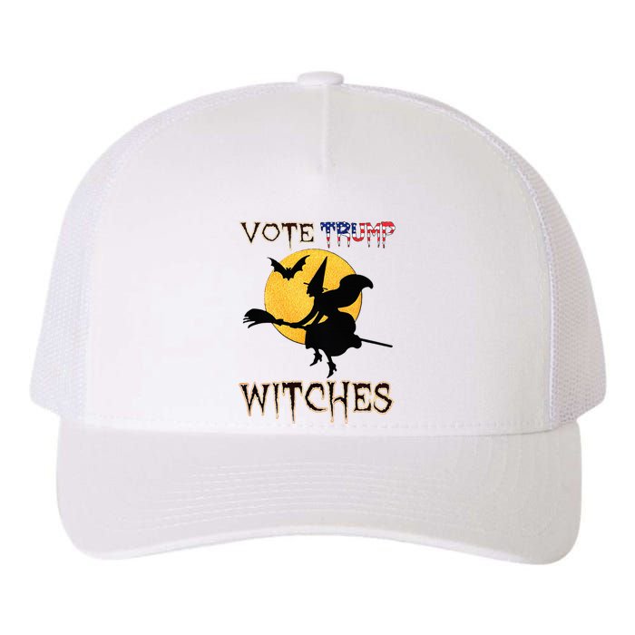 Vote Trump Witches Halloween Yupoong Adult 5-Panel Trucker Hat