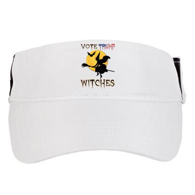 Vote Trump Witches Halloween Adult Drive Performance Visor