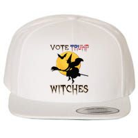 Vote Trump Witches Halloween Wool Snapback Cap