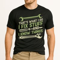 Vintage That's What I Do I Fix Stuff And I Know Things Performance Shirt