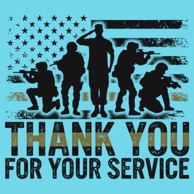 Veteran Thank You For Your Service Veterans Day Appreciation Meaningful Gift T-Shirt