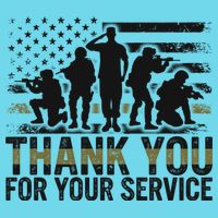 Veteran Thank You For Your Service Veterans Day Appreciation Meaningful Gift Womens T-Shirt