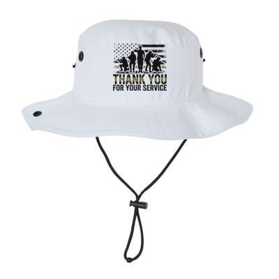 Veteran Thank You For Your Service Veterans Day Appreciation Meaningful Gift Bucket Hat