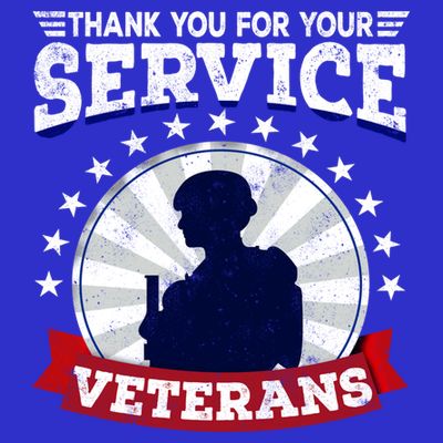 Vintage Thank You For Your Service Veterans Gift T-Shirt