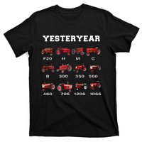 Vintage Tractor Yesteryear Farmer Gift T-Shirt