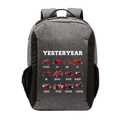 Vintage Tractor Yesteryear Farmer Gift Vector Backpack