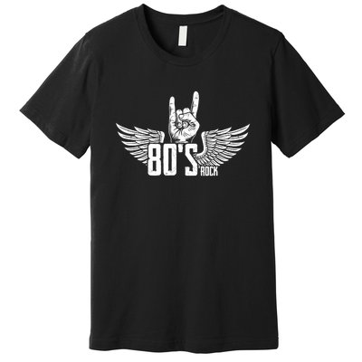 Vintage USA 80 S Style Rock Band Premium T-Shirt