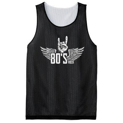 Vintage USA 80 s Style Rock Concert Poster 80s Rock Band Mesh Reversible Basketball Jersey Tank