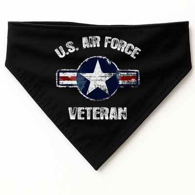 Vintage US Air Force Veteran Vintage USAF Veteran  USA-Made Doggie Bandana