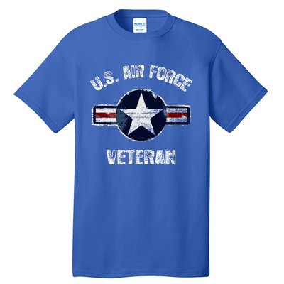 Vintage US Air Force Veteran Vintage USAF Veteran  Tall T-Shirt