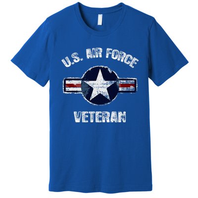 Vintage US Air Force Veteran Vintage USAF Veteran  Premium T-Shirt