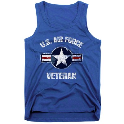 Vintage US Air Force Veteran Vintage USAF Veteran  Tank Top