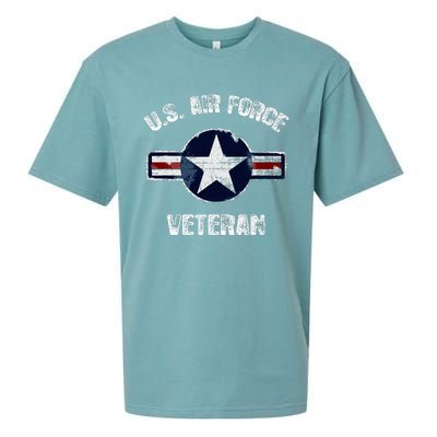 Vintage US Air Force Veteran Vintage USAF Veteran  Sueded Cloud Jersey T-Shirt