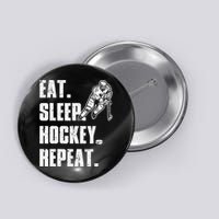 Vintage USA American Flag Ice Hockey Goalie Button