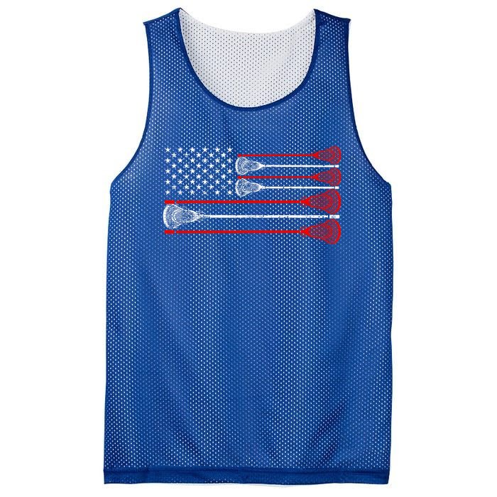 Vintage Usa American Flag Lacrosse Player Mesh Reversible Basketball Jersey Tank