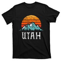 Vintage Utah Accessories Distressed 80s Mountains Retro Utah T-Shirt