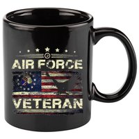 Veteran U.S A.Ir Force American Betsy Ross Flag 11oz C Handle Ceramic Mug