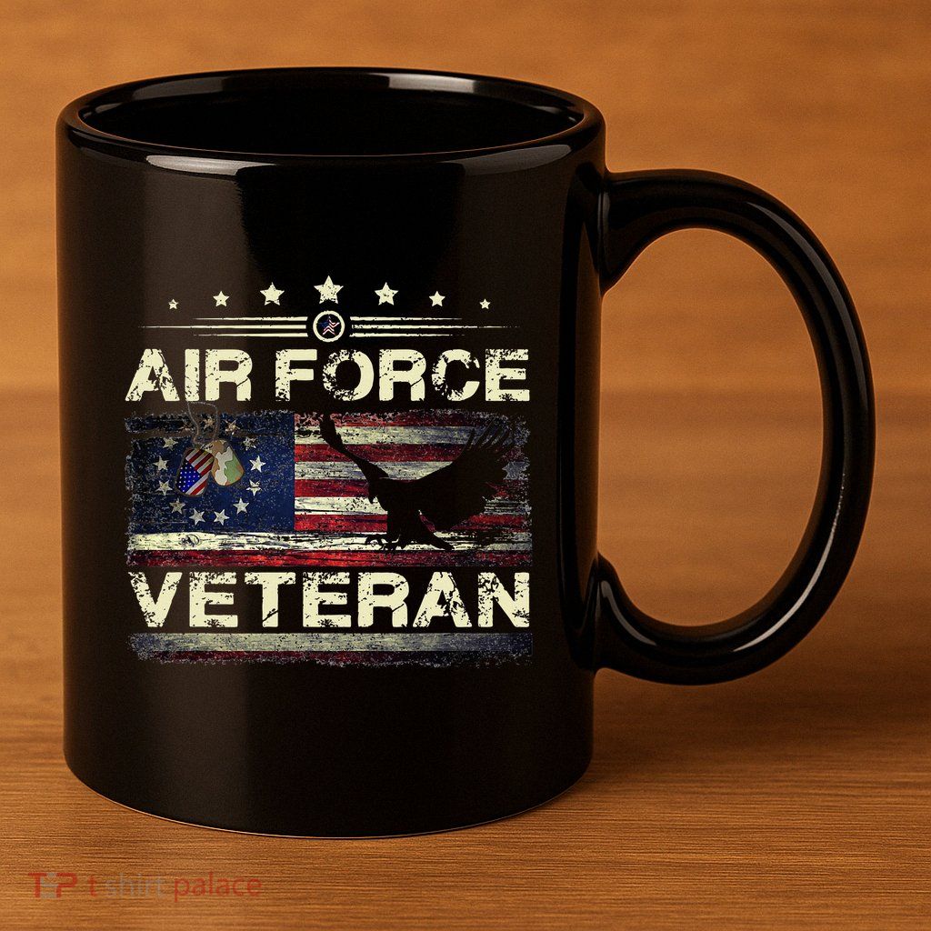 Veteran U.S A.Ir Force American Betsy Ross Flag 11oz C Handle Ceramic Mug