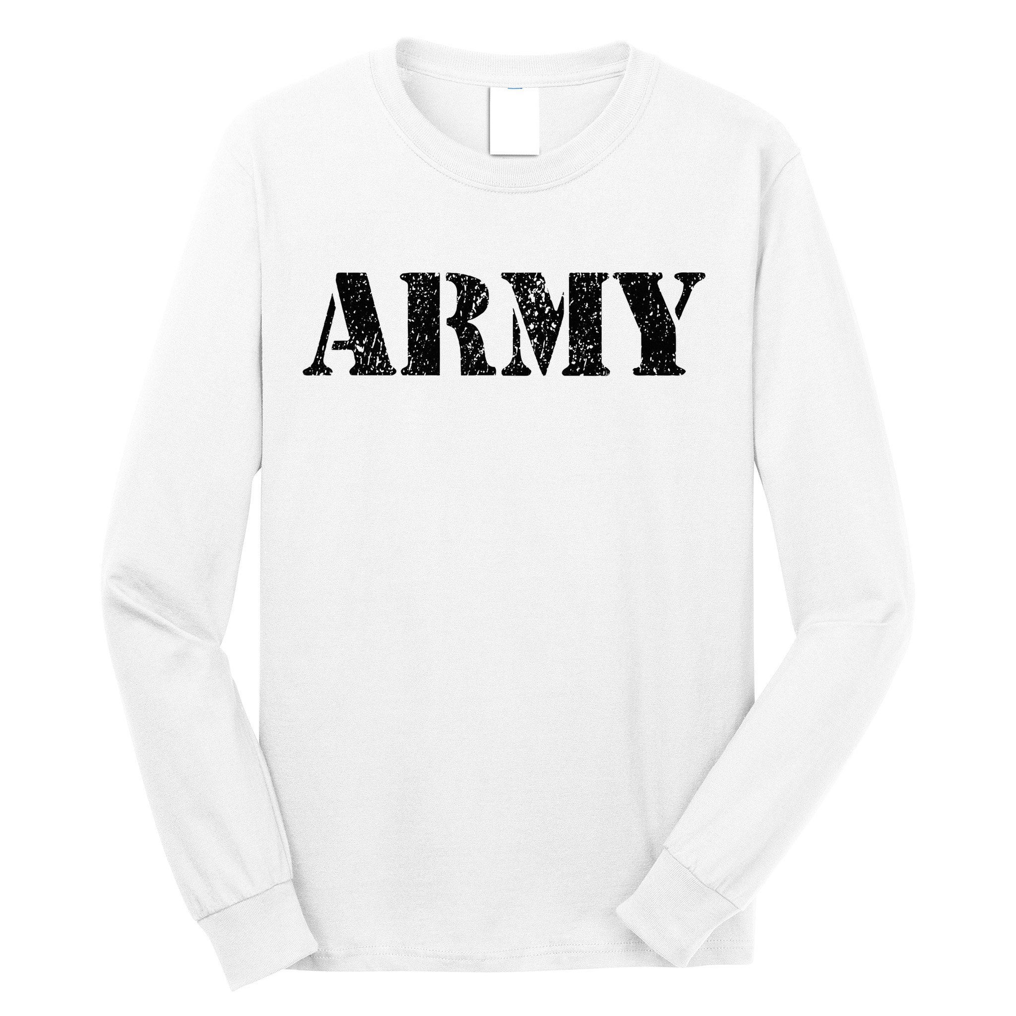 Vintage Usa Army I Military Green Long Sleeve Shirt