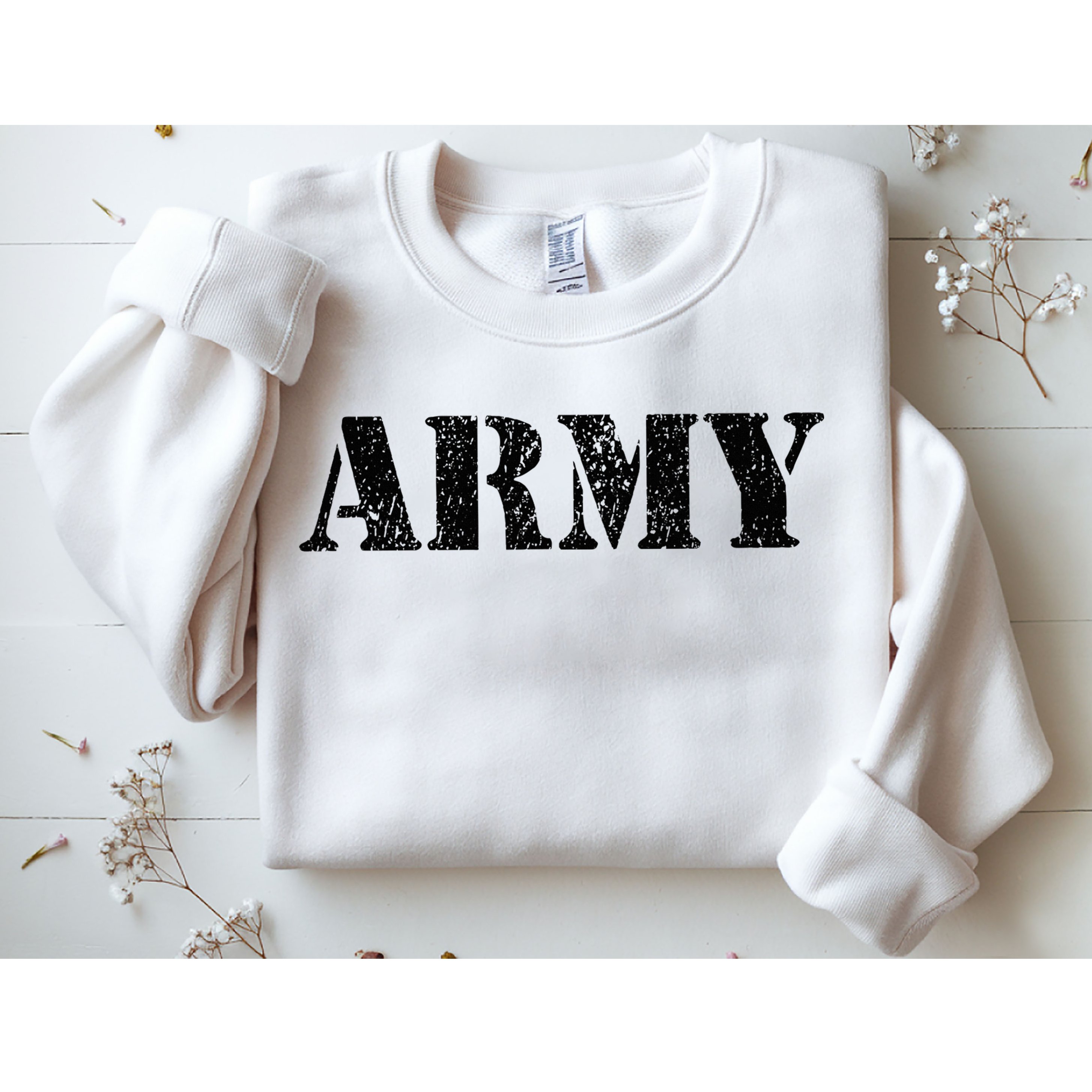 Vintage Usa Army I Military Green Sweatshirt