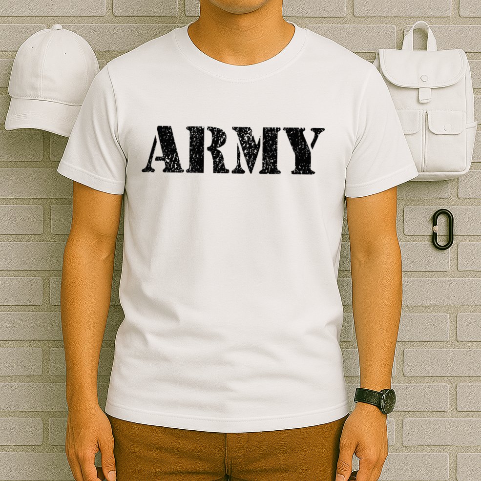 Vintage Usa Army I Military Green T-Shirt
