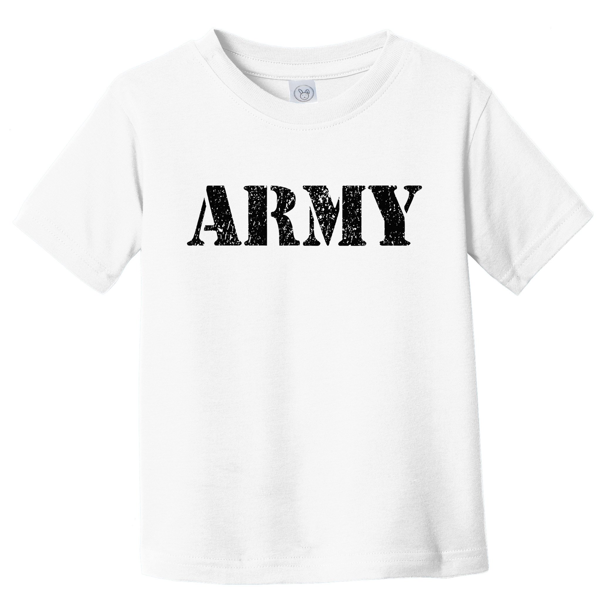 Vintage Usa Army I Military Green Toddler T-Shirt