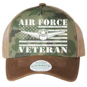 Veteran Us Air Force Meaningful Gift American Flag Veterans Top Gift Legacy Tie Dye Trucker Hat