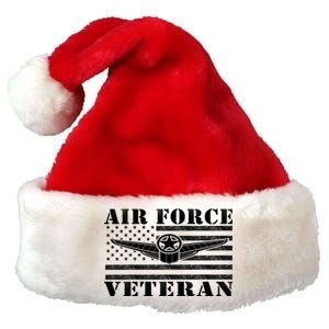 Veteran Us Air Force Meaningful Gift American Flag Veterans Top Gift Premium Christmas Santa Hat