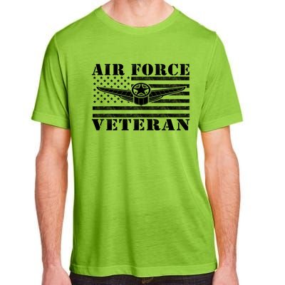 Veteran Us Air Force Gift American Flag Veterans Top Cool Gift Adult ChromaSoft Performance T-Shirt