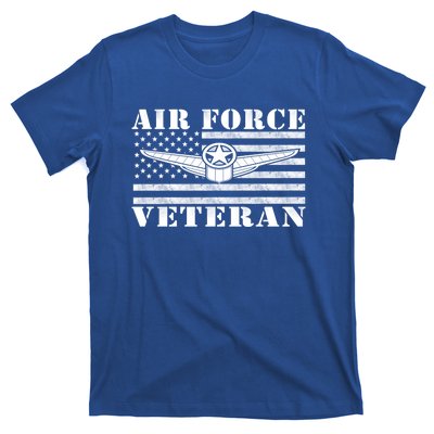 Veteran Us Air Force Gift American Flag Veterans Top Cool Gift T-Shirt