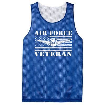 Veteran Us Air Force Gift American Flag Veterans Top Cool Gift Mesh Reversible Basketball Jersey Tank