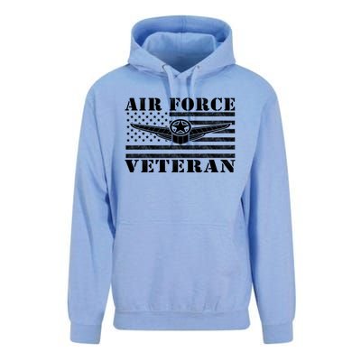 Veteran Us Air Force Gift American Flag Veterans Top Cool Gift Unisex Surf Hoodie