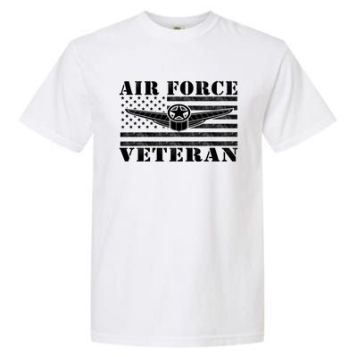 Veteran Us Air Force Gift American Flag Veterans Top Cool Gift Garment-Dyed Heavyweight T-Shirt