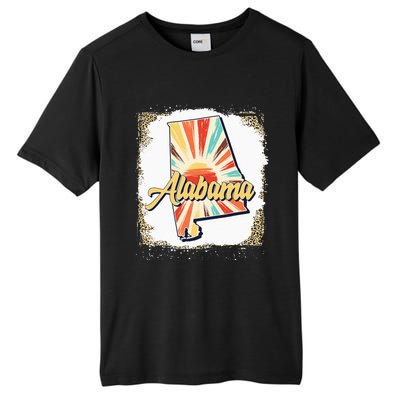 Vintage USA Alabama State Map Flag Souvenir Men Women Kids Tall Fusion ChromaSoft Performance T-Shirt