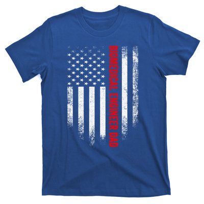 Vintage Us American Flag Biomedical Engineer Dad Engineering Gift T-Shirt