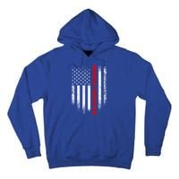 Vintage Us American Flag Biomedical Engineer Dad Engineering Gift Tall Hoodie