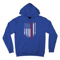 Vintage Usa American Flag Civil Engineer Dad Engineering Great Gift Hoodie