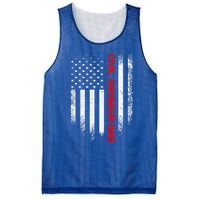 Vintage Usa American Flag Civil Engineer Dad Engineering Great Gift Mesh Reversible Basketball Jersey Tank