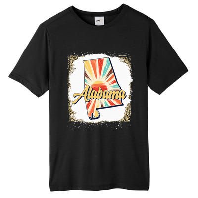 Vintage Usa Alabama State Map Flag Souvenir Tall Fusion ChromaSoft Performance T-Shirt