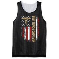 Vintage Usa Best Nurse Dad Ever American Flag Fath Mesh Reversible Basketball Jersey Tank