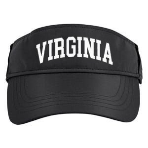 Virginia Us College Font Proud American Usa States Adult Drive Performance Visor