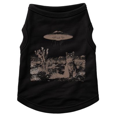 Vintage Ufo Cowboy Cats Western Cowboy Vintage 90s Doggie Tank