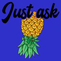 Vintage Upside Down Pineapple Just Ask Subtle Swinger Meaningful Gift Toddler T-Shirt