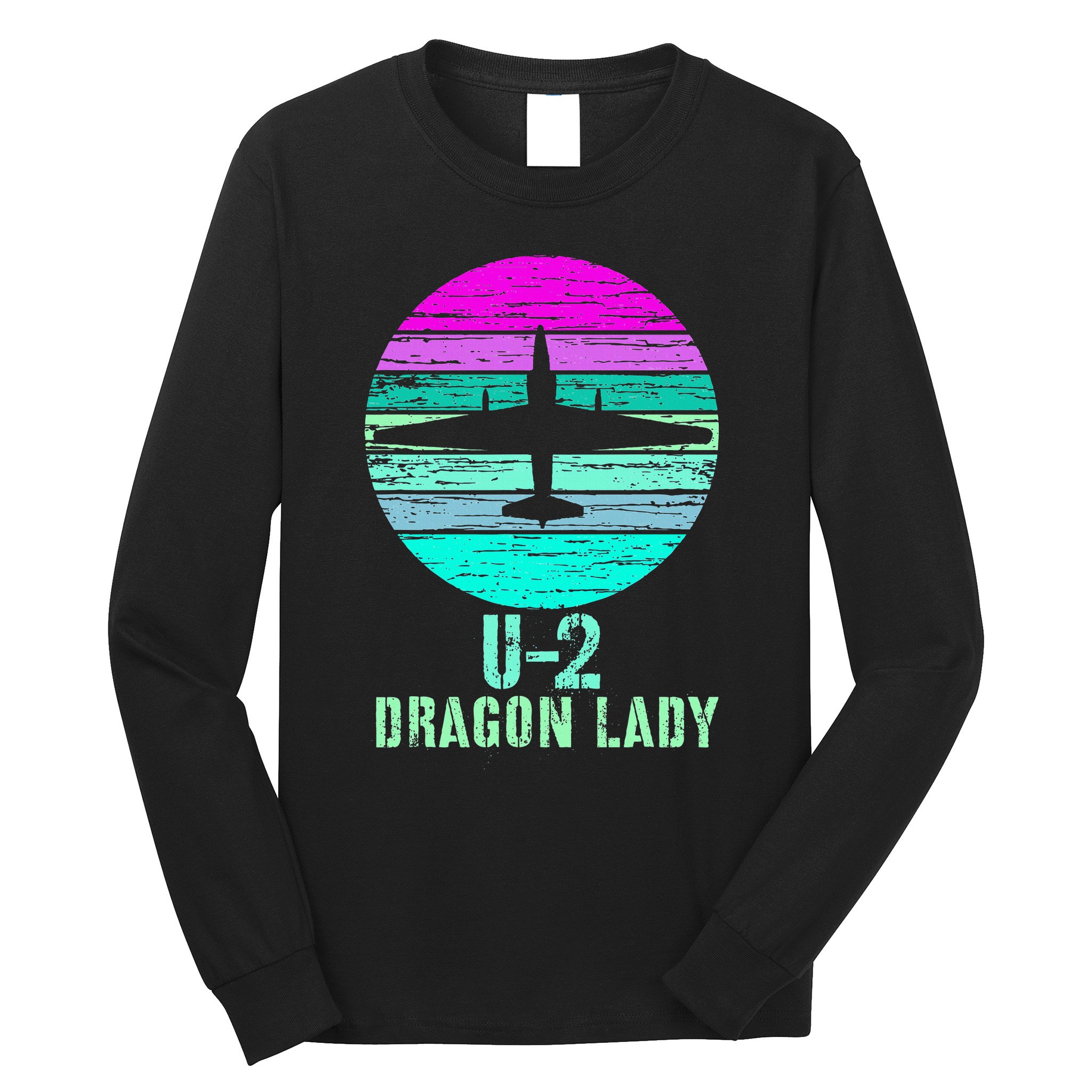 Vintage U.2 Dragon Lady Spy Plane Military Long Sleeve Shirt