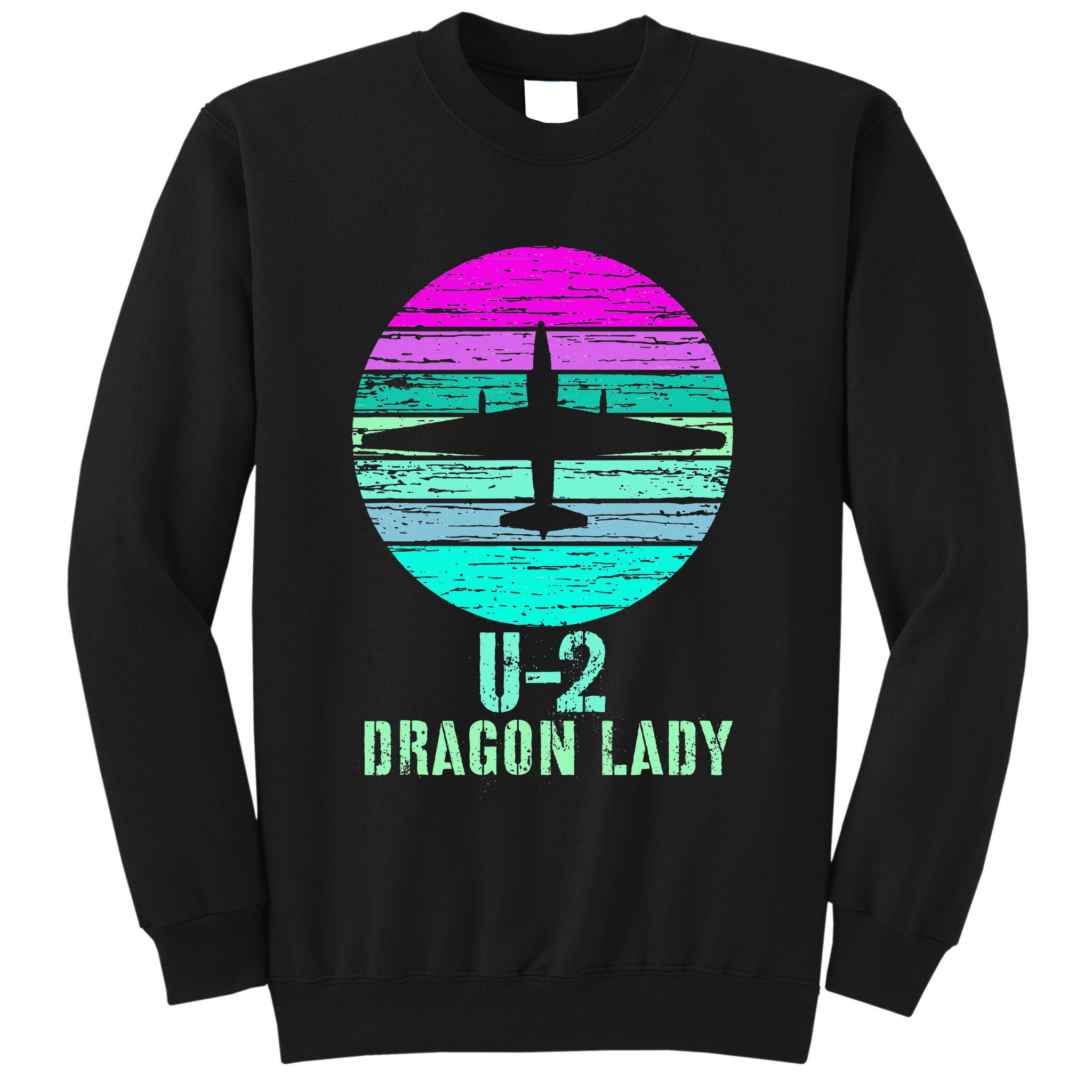 Vintage U.2 Dragon Lady Spy Plane Military Sweatshirt
